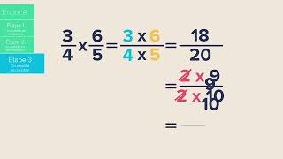 Le livre scolaire  Multiplier ensemble deux fractions [upl. by Capon491]