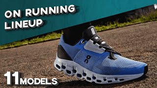 On Running Lineup 2022 11 models Review and Comparison [upl. by Oner243]