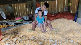 Today the orphan boy was picked up by his soldier uncle and brought home [upl. by Jemy388]