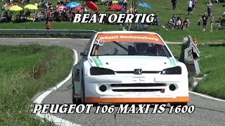 BERGRENNEN GURNIGEL 2024  BEAT OERTIG  PEUGEOT 106 MAXI IS 1600  VIDEOCLIP BY BELLUNOVIDEO [upl. by Jamieson]