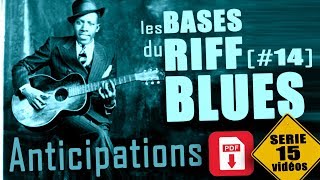 LES BASES des RYTHMIQUES BLUES à la GUITARE  DEBUTANTS 14 PDF [upl. by Aenneea998]