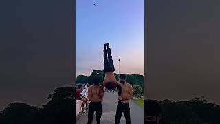 PEOPLE REACTION TO CALISTHENICS🥷🔥 planche reaction calisthenics respect motivation fitness [upl. by Annibo]