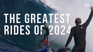 All the Best Big Waves Rides and Wipeouts of 202324 [upl. by Rowney538]