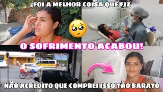 ACABOU O SOFRIMENTO LEVEI SARAH NO DENTISTA  VLOG DIÁRIO DE OBRA  vídeo viral [upl. by Pulchi]