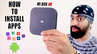 How to Install Sideload Apps on Mi Box 4K  Step by Step by Tech Singh [upl. by Kelci]