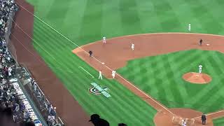 Opening Day Red Sox  Mariners Live Dylan Moore Home Run [upl. by Cirtap]