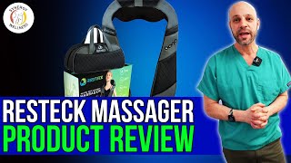 RESTECK Shiatsu Kneading Shoulder amp Neck Massager  Product Review [upl. by Reeve737]