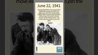 June 22 What was Operation Barbarossa [upl. by Irdua]