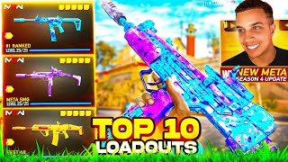 TOP 10 META LOADOUTS in Warzone Rebirth Island Best Class Setups [upl. by Roumell787]