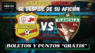 CLUB ATLÉTICO MORELIA VS TLAXCALA FC  EN VIVO  JORNADA 15  LIGA EXPANSIÓN MX  PALCO CANARIO [upl. by Repotsirhc746]