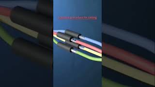 armoured cable 2 cable joint connection3D [upl. by Einej345]