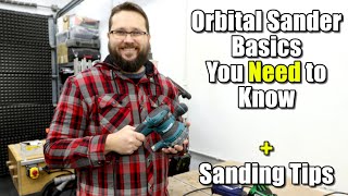 Random Orbital Sander Basics You Need to Know  Many Sanding Tips for Pro Finish [upl. by Siskind]