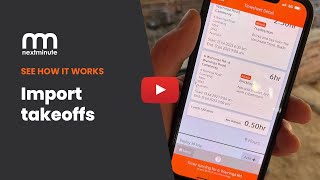 Takeoffs Import Any Takeoff In Minutes  NextMinute [upl. by Eylrahc414]