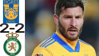 Tigres vs 22 Leon Resumen Major Liga BBVA MX Apertura 20242025 [upl. by Demona]