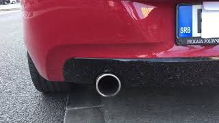 BMW 120d exhaust sound [upl. by Imerej]