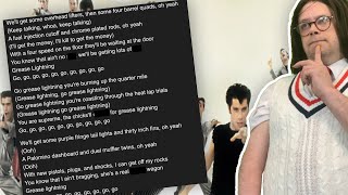 OMG DIRTY LYRICS TENOR REACTS TO GREASE  GREASE LIGHTING [upl. by Glaab14]