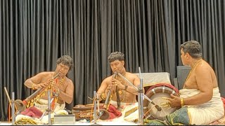 Yazhpanam Balamurukan  Nadaswaram  Endaro mahanubhavulu  Shri Ragam   Guruvayoor [upl. by Brightman391]