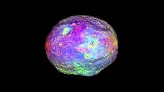 Asteroid Vestas Coat of Many Colors [upl. by Gilbye]