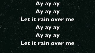 Rain Over Me Pitbull feat Mark Anthony LYRICS [upl. by Ann-Marie225]