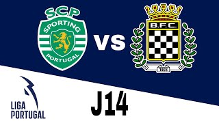 Sporting CP 32 Boavista en vivo Liga Portuguesa Jornada 14 [upl. by Yanehc]