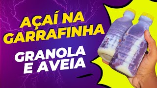 Receita Como Fazer Açai Batido Na Garrafa Para Vender [upl. by Hausmann]