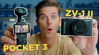 THIS CHANGED MY MIND  DJI Pocket 3 vs Sony ZV 1 MII  VLOG CAMERA BATTLE [upl. by Udele]