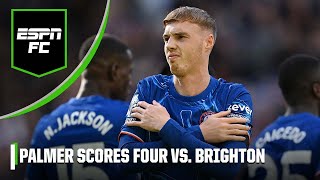 ‘BEST PLAYER IN THE PREMIER LEAGUE’ Cole Palmer scores four as Chelsea beat Brighton  ESPN FC [upl. by Bryon]