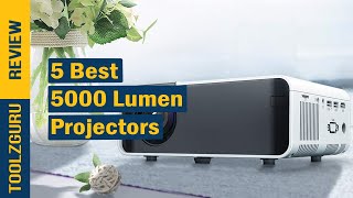 Best 5000 Lumen Projectors Of 2024 [upl. by Langston]