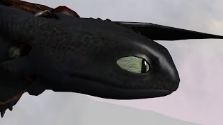 SFM Dragons Toothless Takes To The Skies [upl. by Guod]