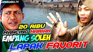 Pemancing pasti TAHU LAPAK Favorit di Empang Soleh Kamal Muara Pintu Air Miami Samping Jalan TOL [upl. by Mell]