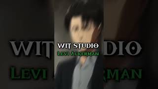 Mappa vs wit Levi Ackerman mappa witstudio attactontitan leviackerman levi aotedit aot [upl. by Alyosha]