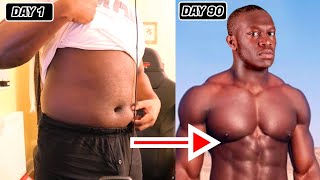 DEJI 90 DAY Transformation  Boxing Training 2021  For Vinnie Hacker [upl. by Ydnic]