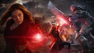 Wanda Vs Thanos  DUBLADO 4K  Vingadores Ultimato  2019 [upl. by Ignazio]