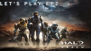 Halo Reach  Lets Play  Oni Sword Base [upl. by Illyes348]