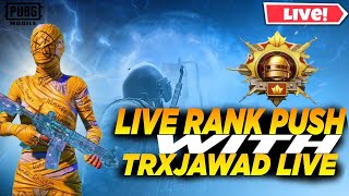 ROAD TO CONQUER  PUBG MOBILE LIVE RANK PUSH  JAWAD LIVE [upl. by Ruffi]