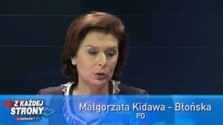 Z każdej strony Małgorzata KidawaBłońska o liście leków refundowanych odc 1 z 2 [upl. by Henricks]