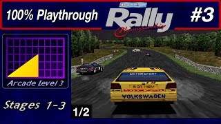 Network Q RAC Rally Championship  3  Arcade Level 3  Stages 13 [upl. by Dlared]