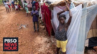 10 days after devastating Haiti earthquake many survivors finally get medical attention [upl. by Undis]