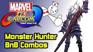 MVCI Monster Hunter BnB Combos [upl. by Raye777]