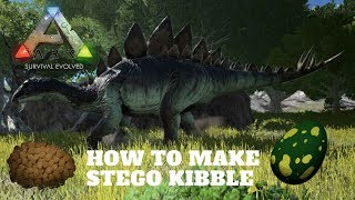 ARK how to make stego kibble [upl. by Bac]