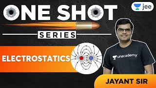 JEE 2022 Electrostatics in One Shot  Unacademy JEE  IIT JEE Physics  Jayant Nagda [upl. by Attebasile]