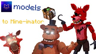 How to get Dany Foxes models to Mineimator Tutorial [upl. by Isa]