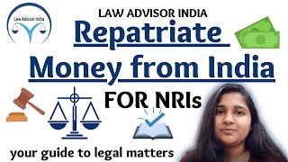 How to repatriate money from India to USA [upl. by Haugen]