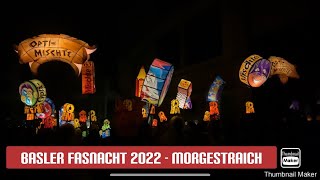 Basler Fasnacht 2022  Morgestraich [upl. by Yhtak185]