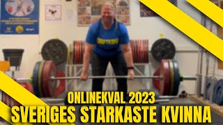 Sveriges starkaste kvinna 2023  Onlinekval [upl. by Sudbury]