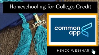 HS4CC Common Application Tutorial [upl. by Lune]