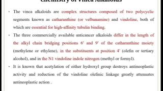 Anticancer Agents From Plant Origin Medicinal Chemistry Session 8 [upl. by Novets]