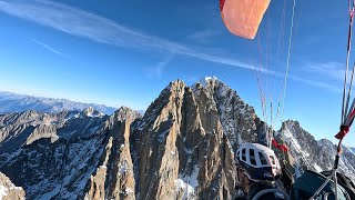 Aiguille Verte  Parapente [upl. by Rukna]