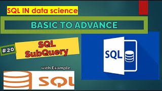 quotSQL Subquery Tutorial Learn How to Use Subqueries in SQL with Examplesquot [upl. by Dnomder445]