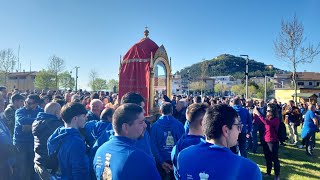 Viggiano festa di Maggio della Madonna Nera la Patrona della Basilicata torna al Sacro Monte [upl. by Popelka]